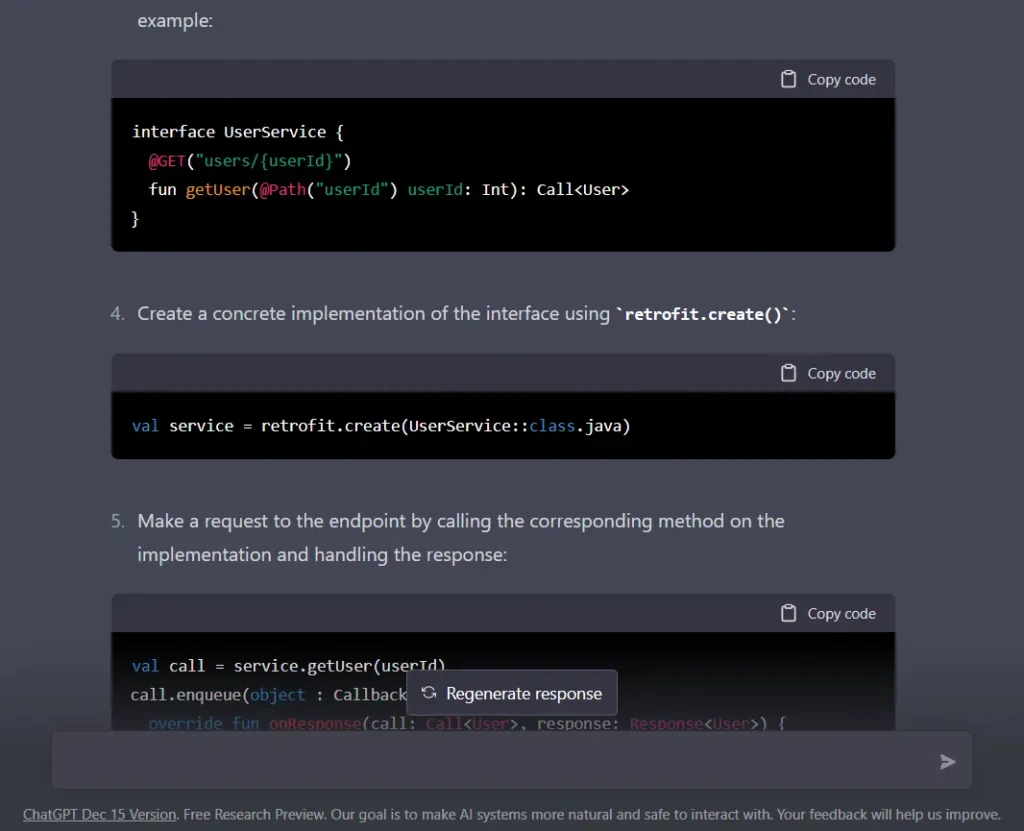Using ChatGPT to Set Up an Android App