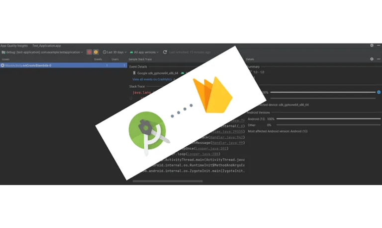 How to Access Firebase Crashlytics Insights in the Android Studio